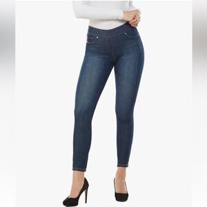 LUXE DENIM SLIMS Skinny Ankle Black SZ 16-18/1X Jeans